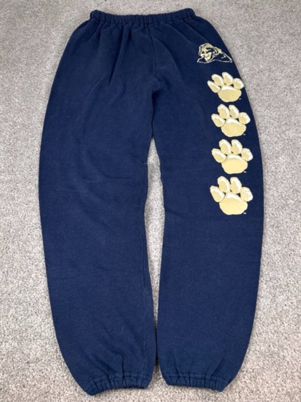 Vintage Russell Athletic University of Pittsburgh PITT Blue Sweatpants Youth L